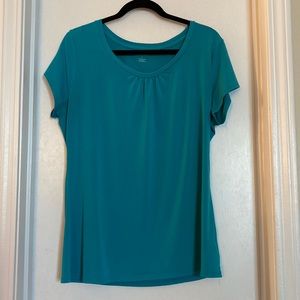 Worthington Teal knit T Shirt